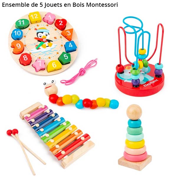 Jeux en Bois Montessori