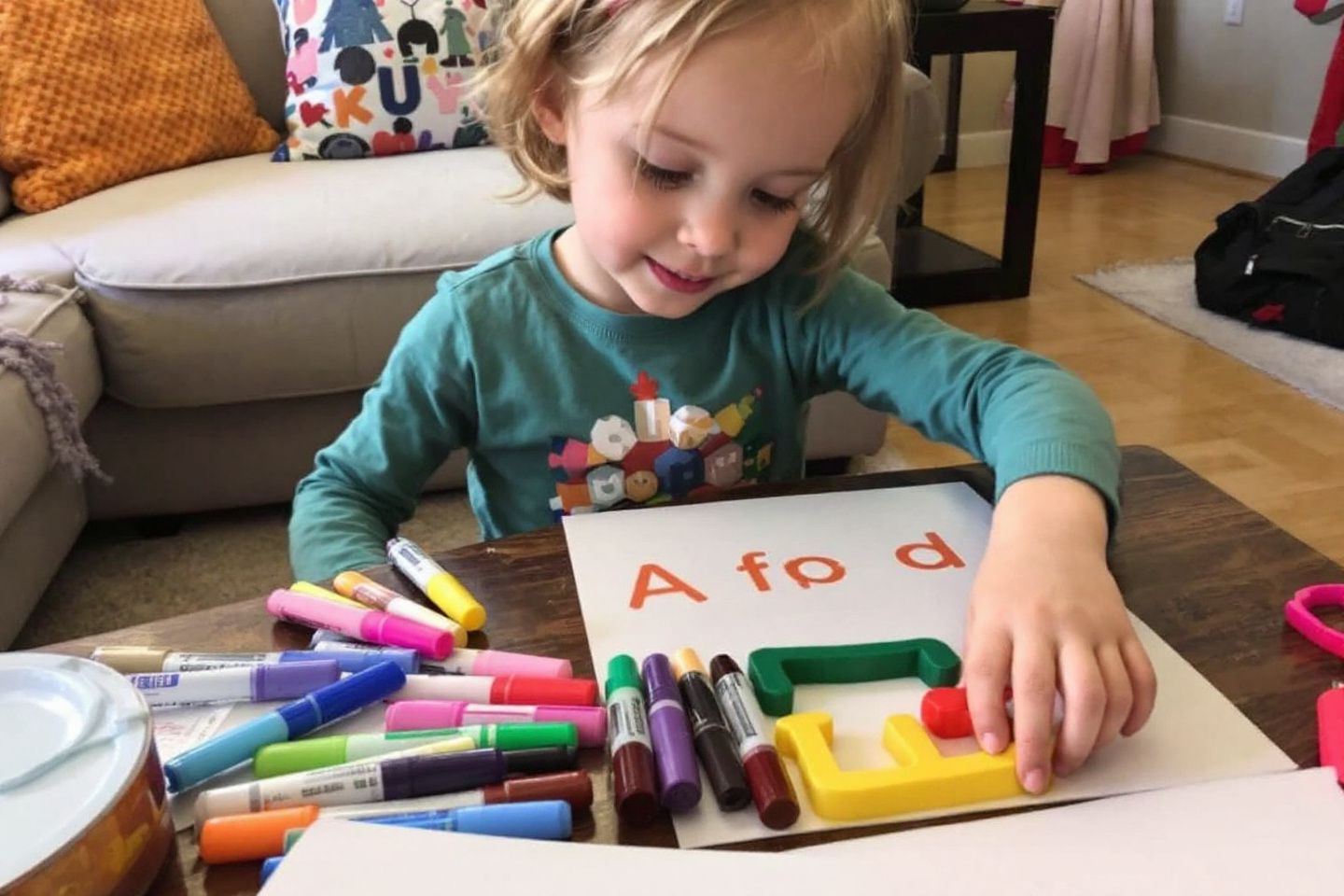 Créer un abécédaire avec son enfant