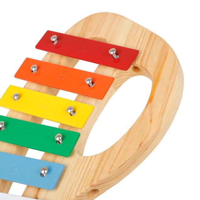 Xylophone en Forme de Violon (bois)