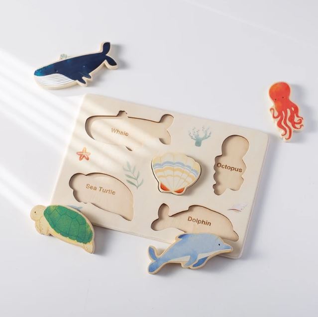 Puzzle Animaux Marins