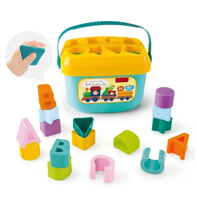 Cubes Educatifs Lettres et Formes