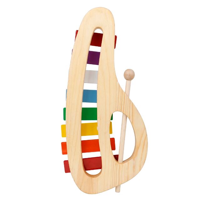 Xylophone en Forme de Violon (bois)