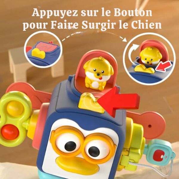 Cube d'Eveil Educatif pour Bébé