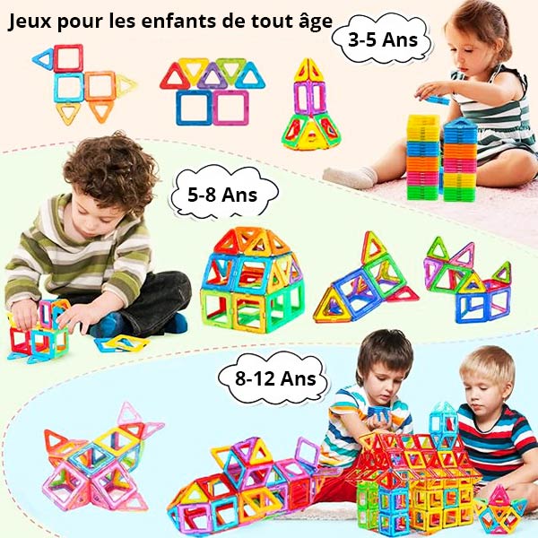 Jeu de Construction Magnétique