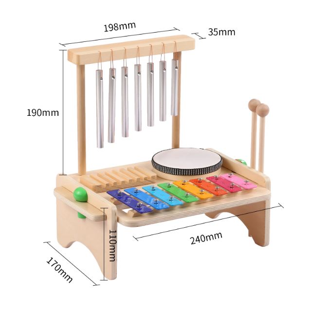 Table Musicale Multi-Instruments (bois)