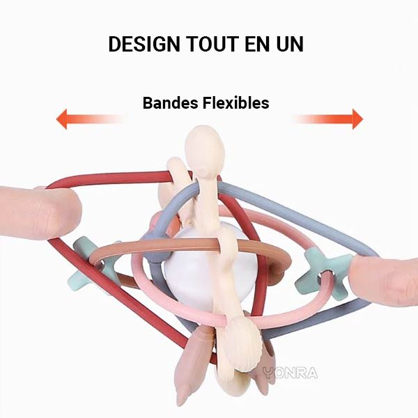 Balle Sensorielle Atomique pour Bébé