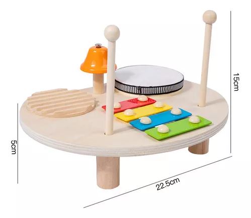 Table Musicale Montessori (bois)