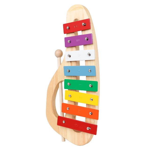 Xylophone en Forme de Violon (bois)