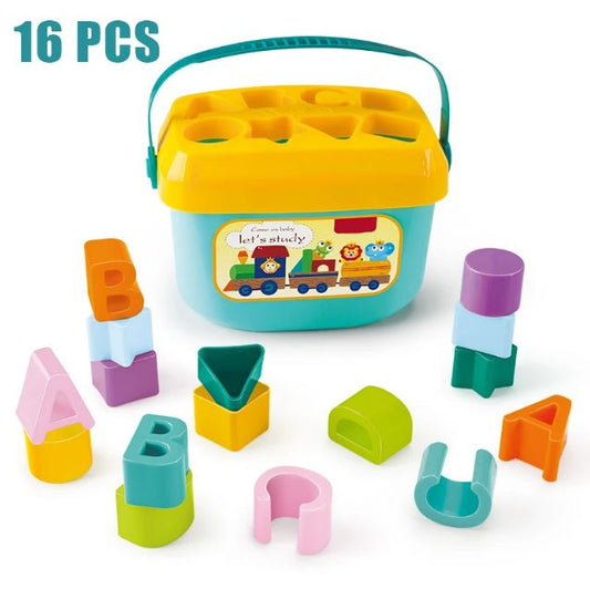 Cubes Educatifs Lettres et Formes