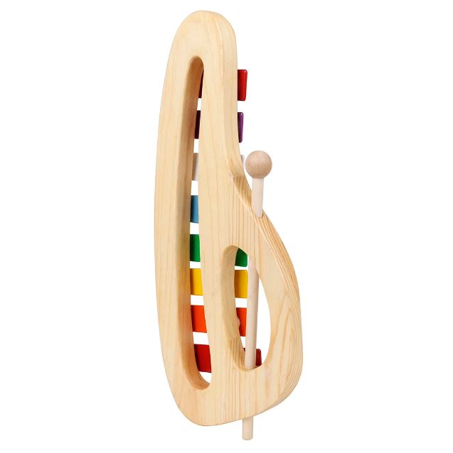 Xylophone en Forme de Violon (bois)