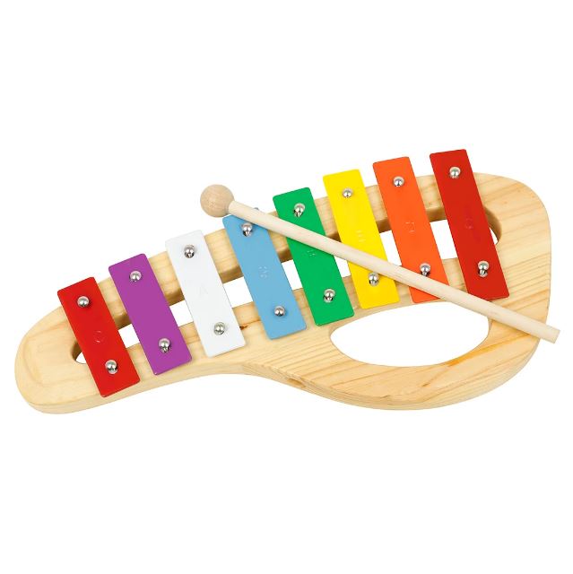 Xylophone en Forme de Violon (bois)