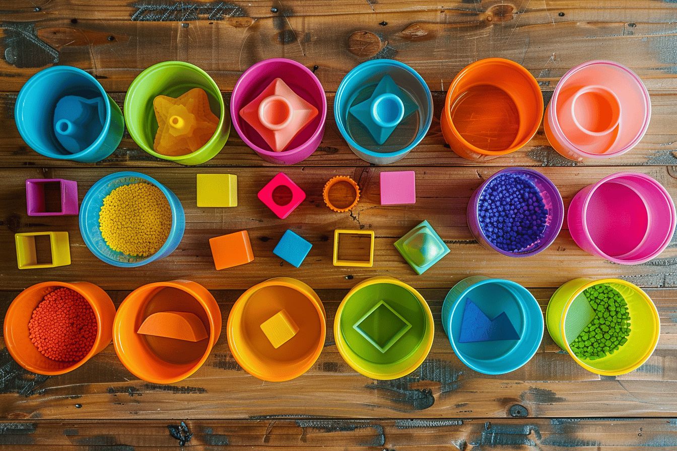 Activités créatives : comment créer des jeux de tri faits maison