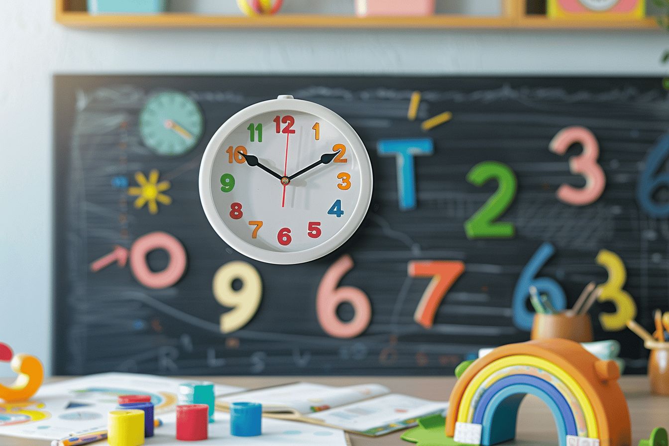 Comment fabriquer une horloge pédagogique rapidement ?