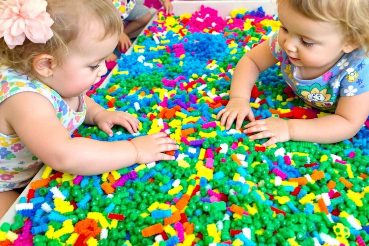 Jeux sensoriels pour enfants en bas âge : activités et bienfaits