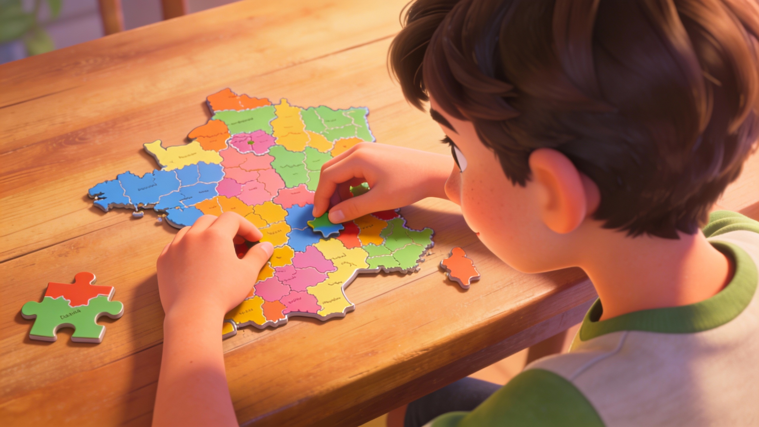 Apprendre les départements france