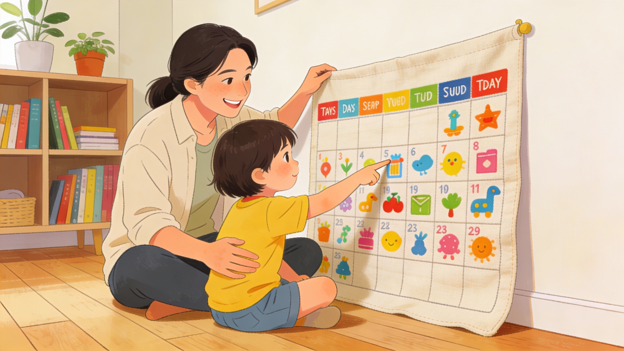 Apprendre les jours de la semaine