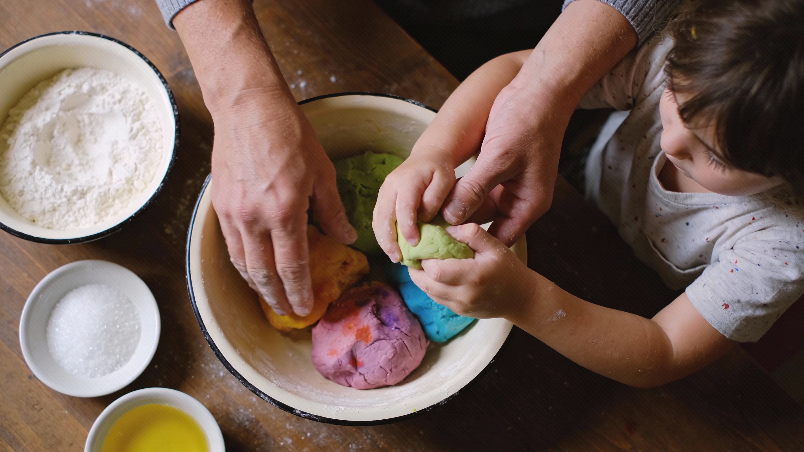 Fabriquer pâte à modeler maison