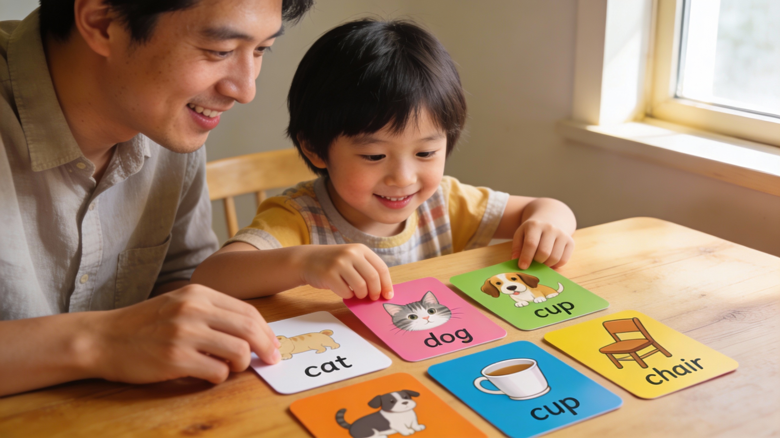 Flashcards anglais à imprimer