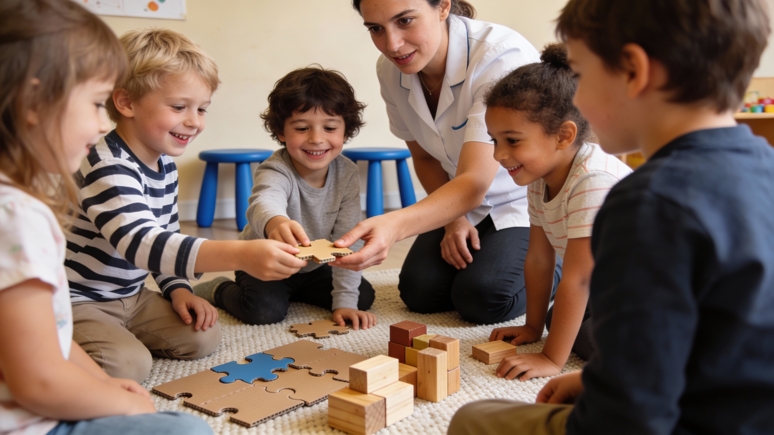 Jeux coopératifs maternelle