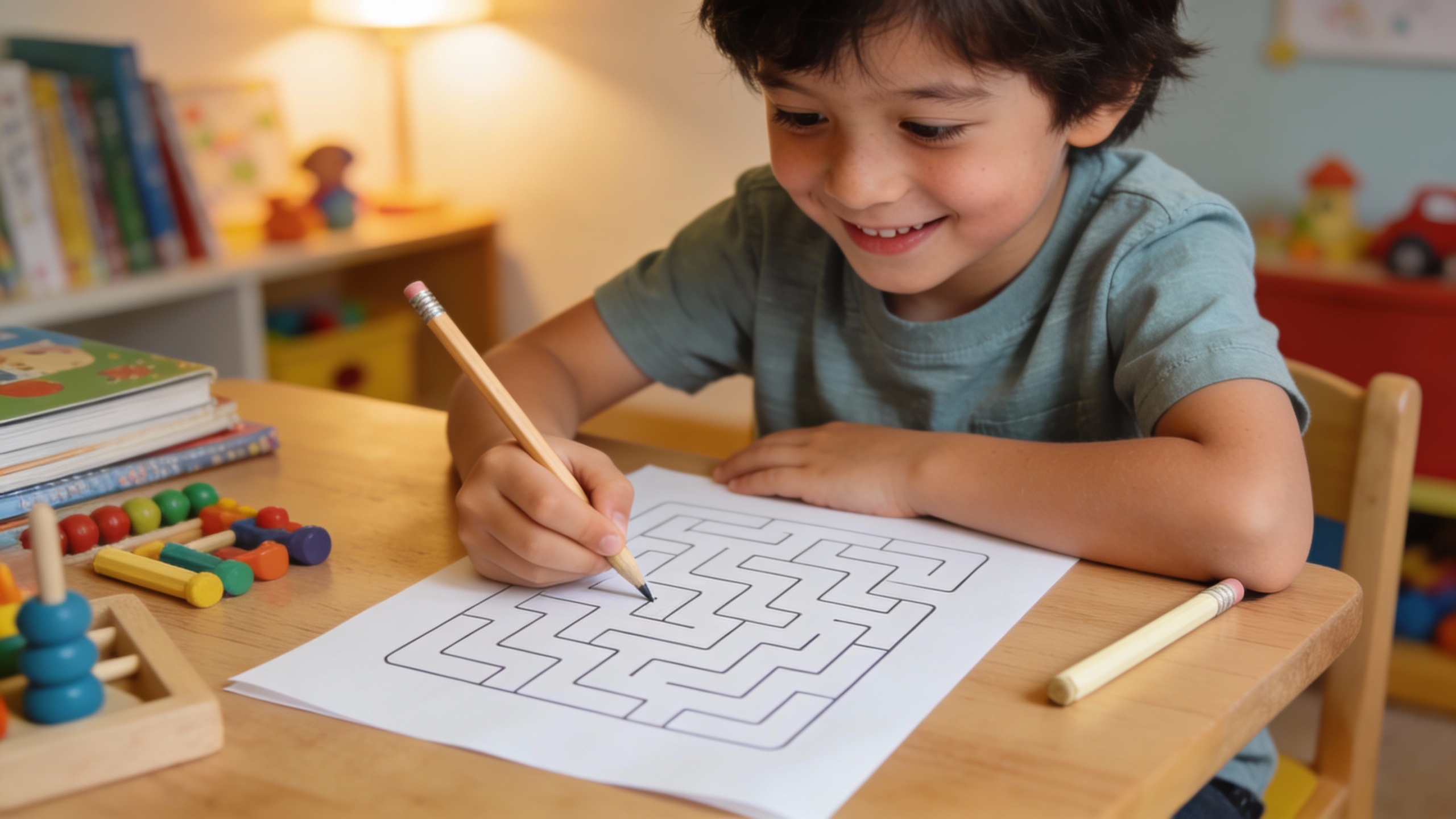 Labyrinthe à imprimer facile